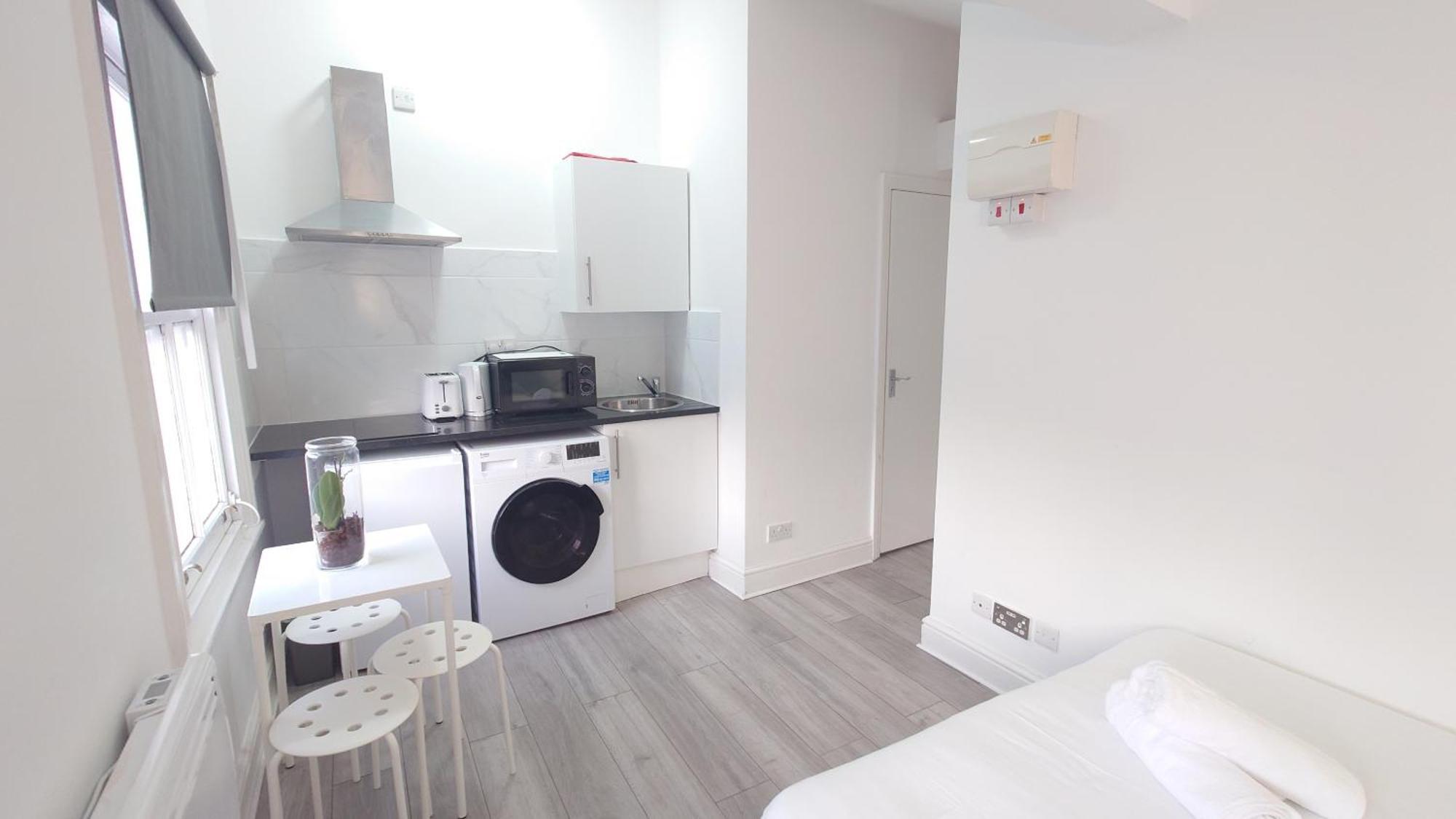 Comfort Camden Studio Apartments London Rum bild